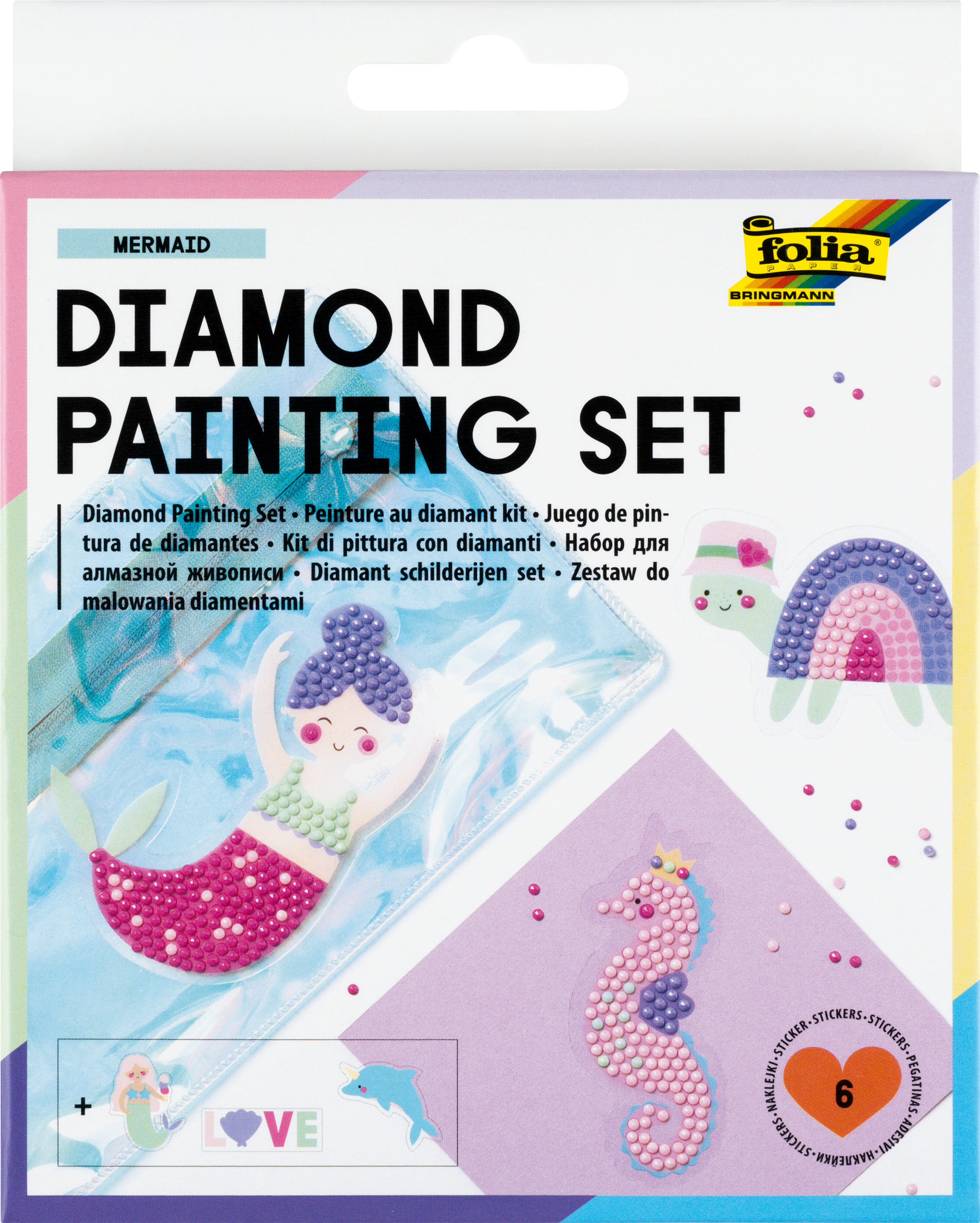 FOLIA Diamond Painting 31801 Mermaid