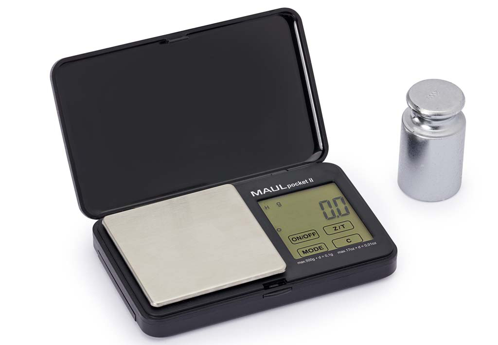 MAUL Pocket II Taschenwaage 500g 21.10 schwarz