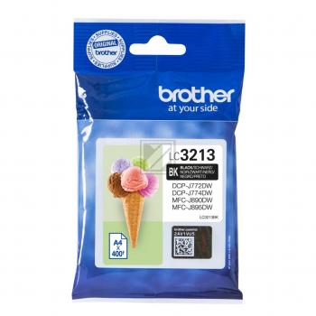 BROTHER Tintenpatrone schwarz LC-3213BK DCP-J774DW 400 Seiten BROTHER Tintenpatrone schwarz LC-3213BK DCP-J774DW 400 Seiten