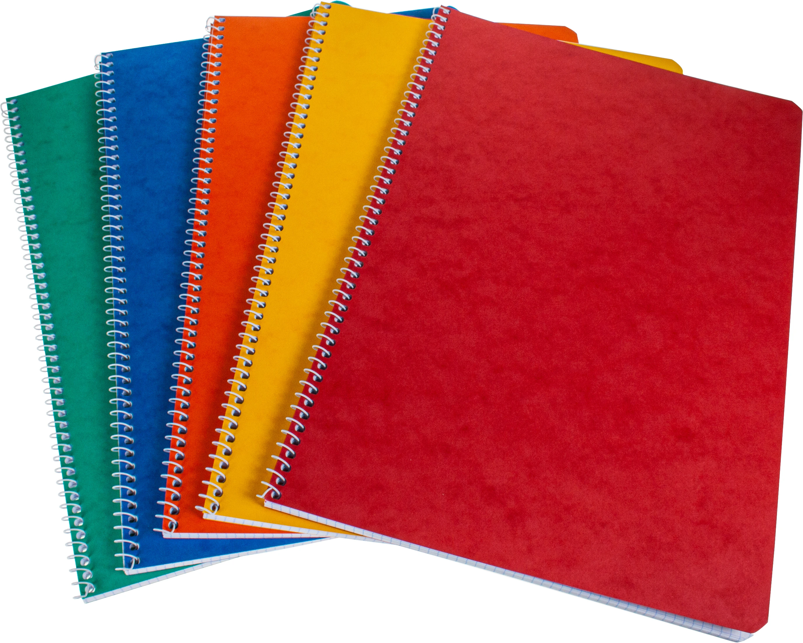 BÜROLINE Spiralheft 17,5x22cm 532560000 ass., liniert 48 Blatt