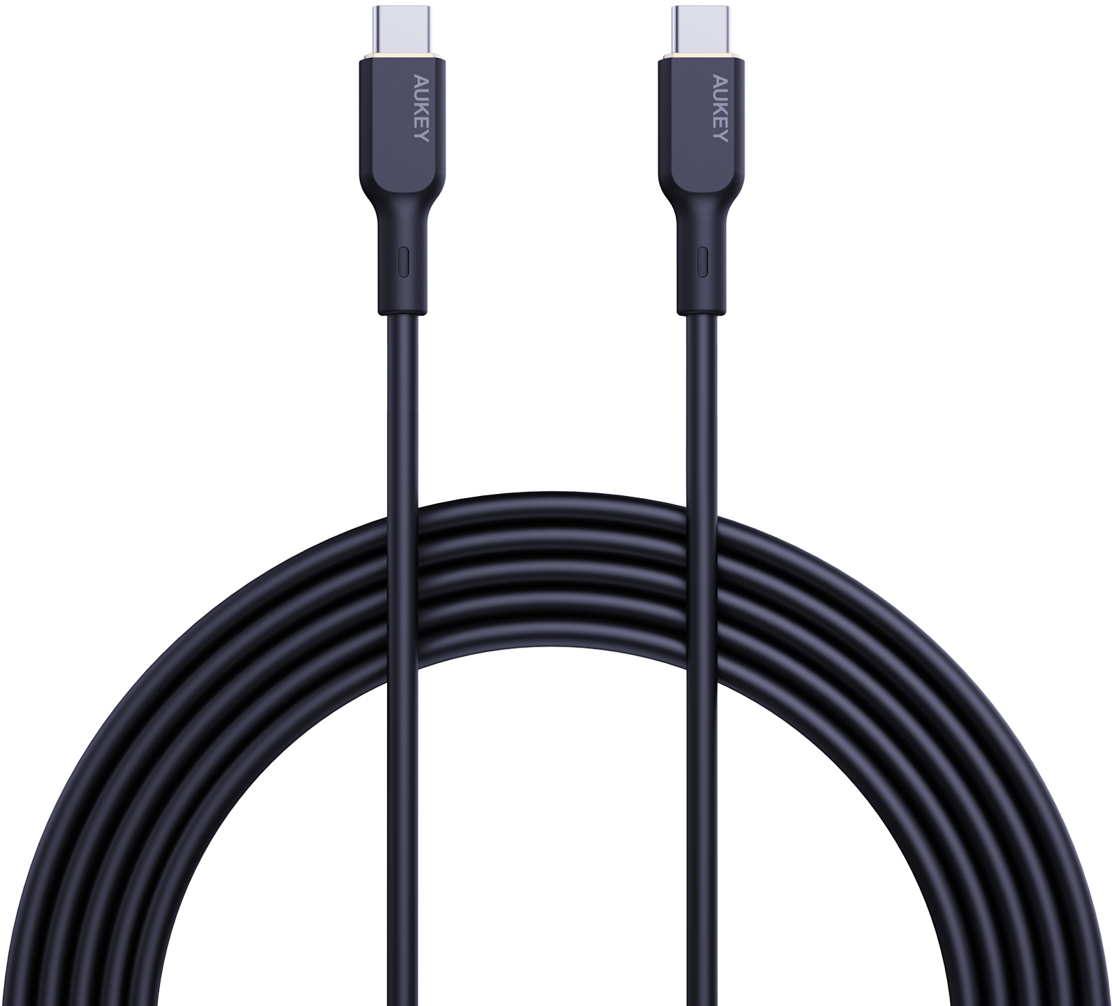 AUKEY Cable USB-C-to-C CB-SCC241 Silicone,1.0m,240W,Black AUKEY Cable USB-C-to-C CB-SCC241 Silicone,1.0m,240W,Black
