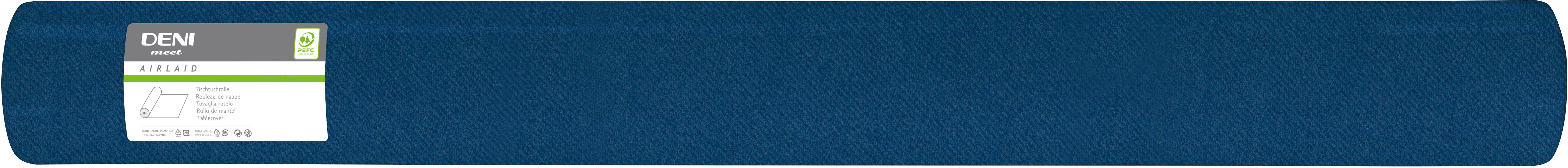 DENI Tischtuchrolle Airlaid 5194 120cmx50m blau