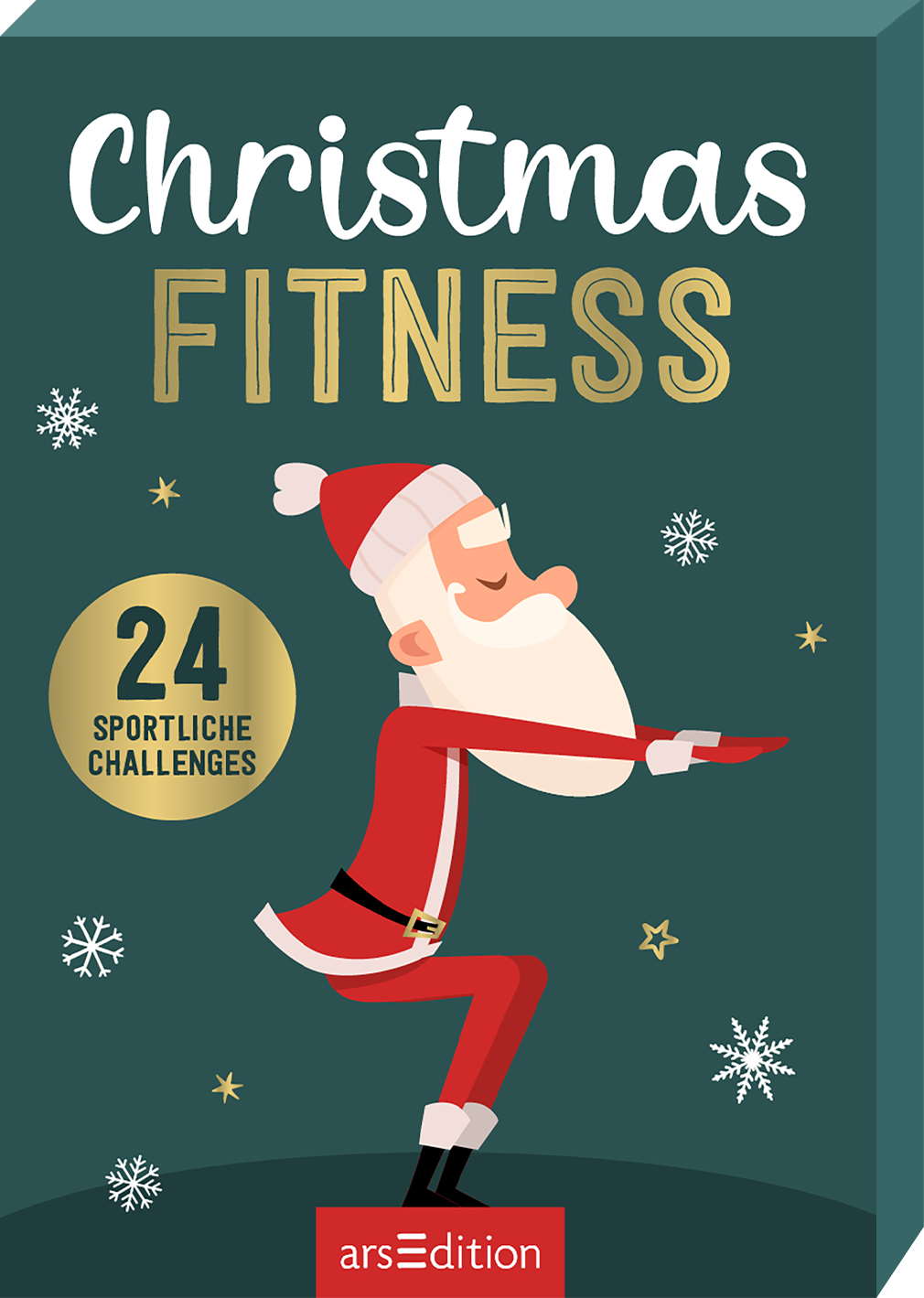 ARS EDITION Adventskalender 135419 Christmas Fitness