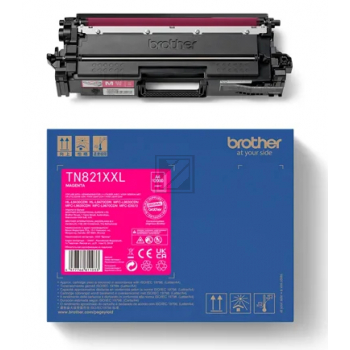 BROTHER Toner Super HY magenta TN-821XXLM HL-L9430/9470CDN 12'000 S.