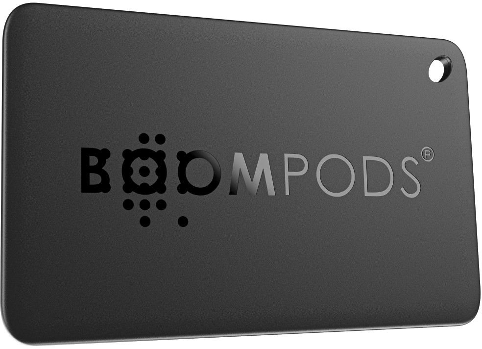 BOOMPODS Boomcard Apple TACARD black