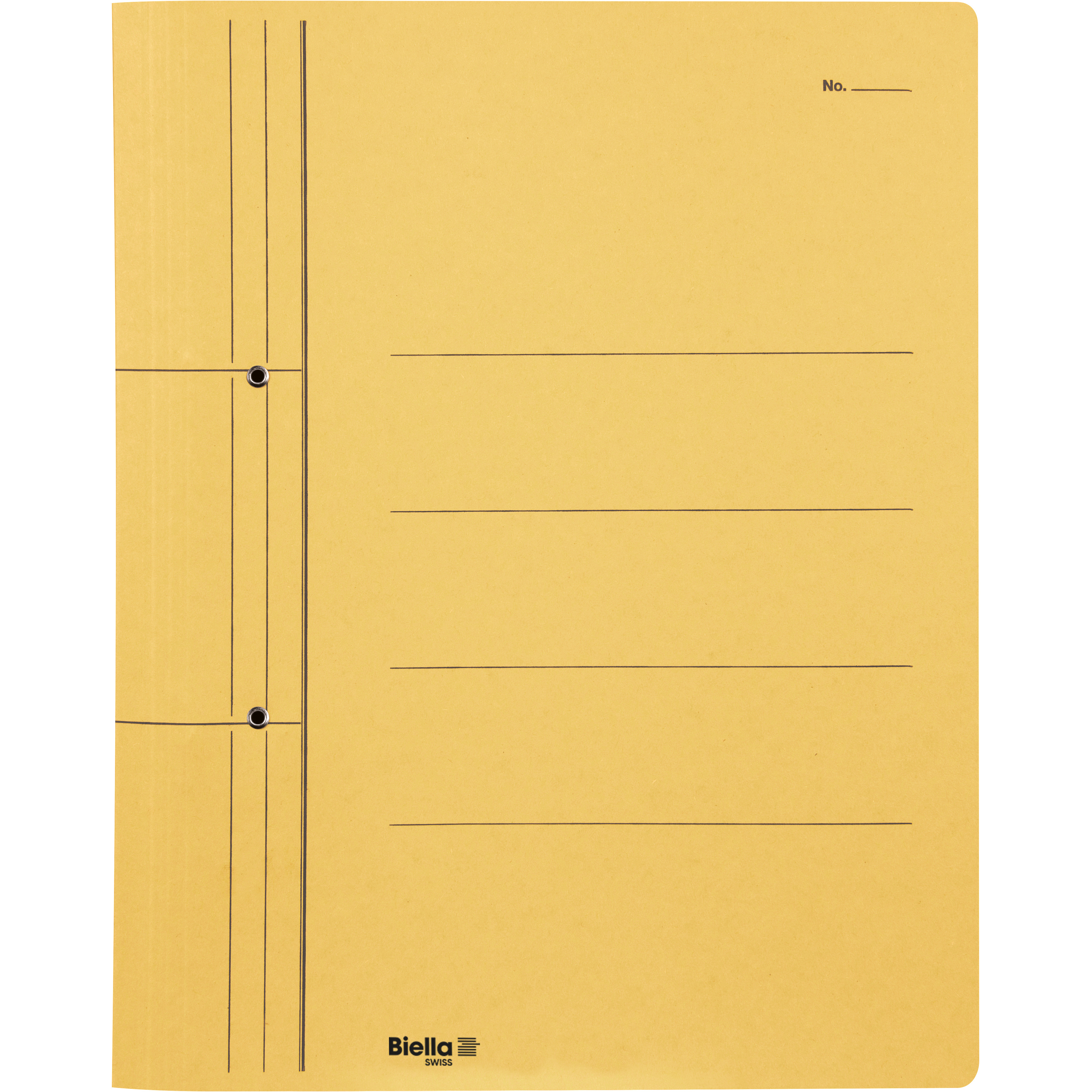 BIELLA Schnellhefter Spiral A4 16742020U gelb