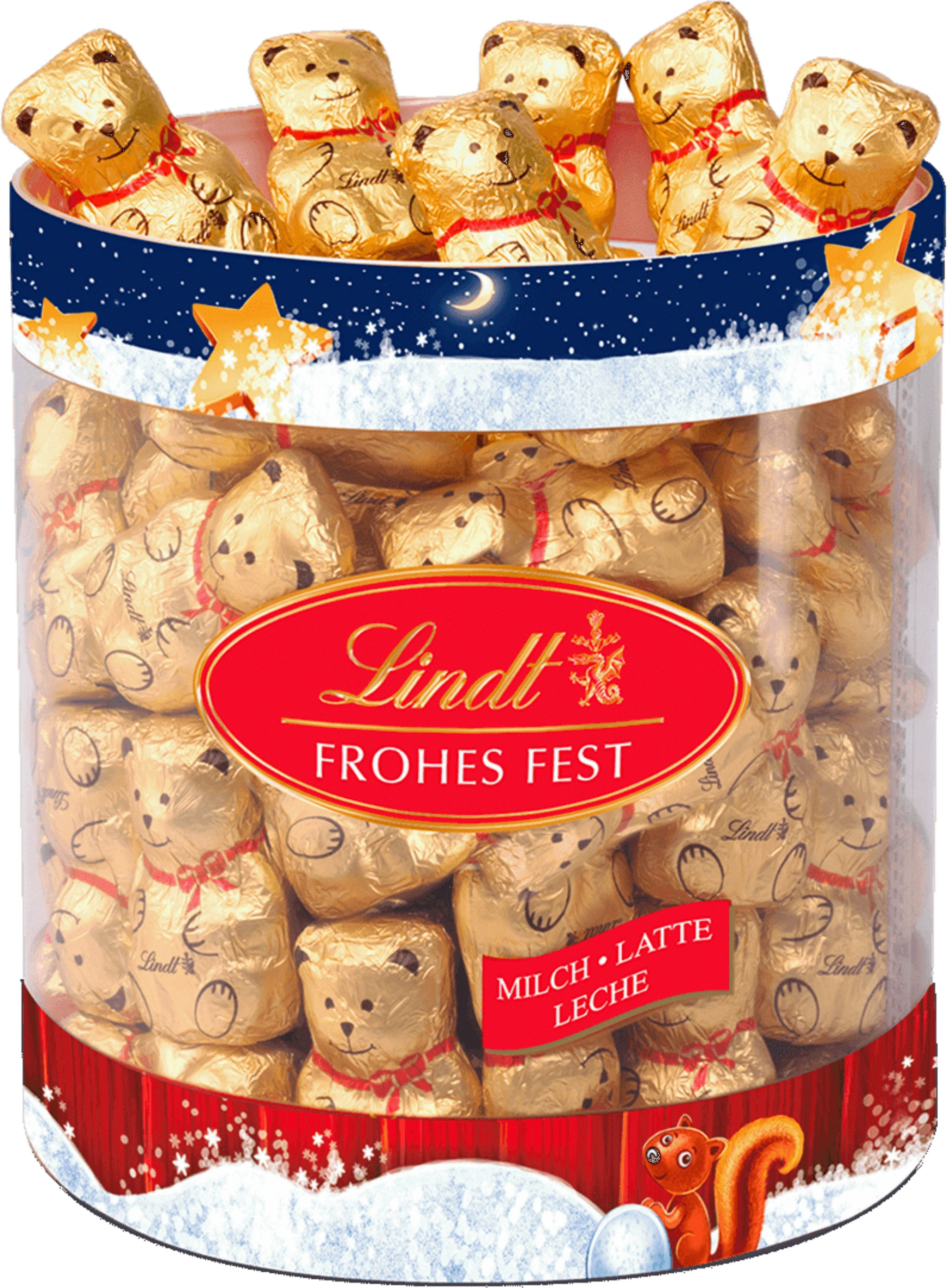 LINDT Teddy Mini Milch 672793 Dose 700g