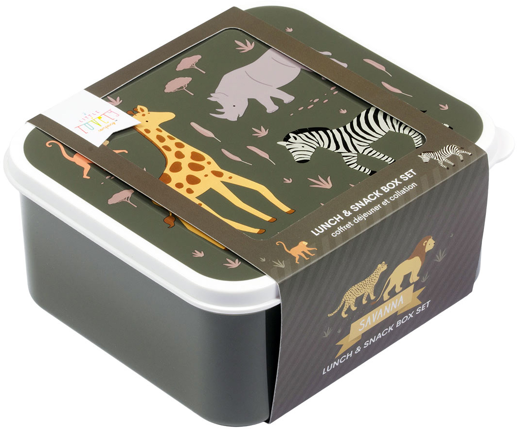 ALLC Lunch & Snackbox Set SBSESA46 Savanna