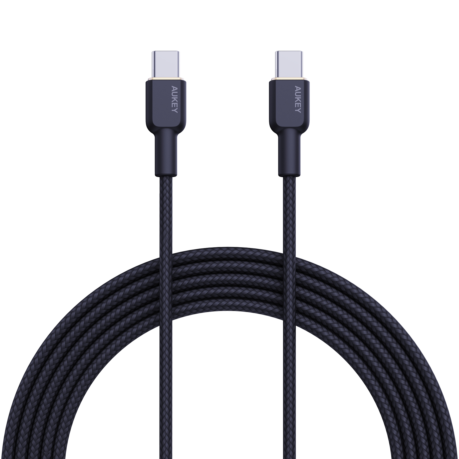 AUKEY Cable USB-C-to-C KevlarCore CB-NCC2 BK N ylon Braided,1.8m,60W, Bl. AUKEY Cable USB-C-to-C KevlarCore CB-NCC2 BK N ylon Braided,1.8m,60W, Bl.