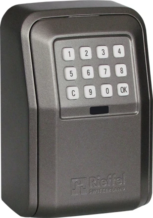 RIEFFEL SWITZERLAND Schlüsseldepot 10.5x14.5x55cm A15798 mit Elektronikschloss, App