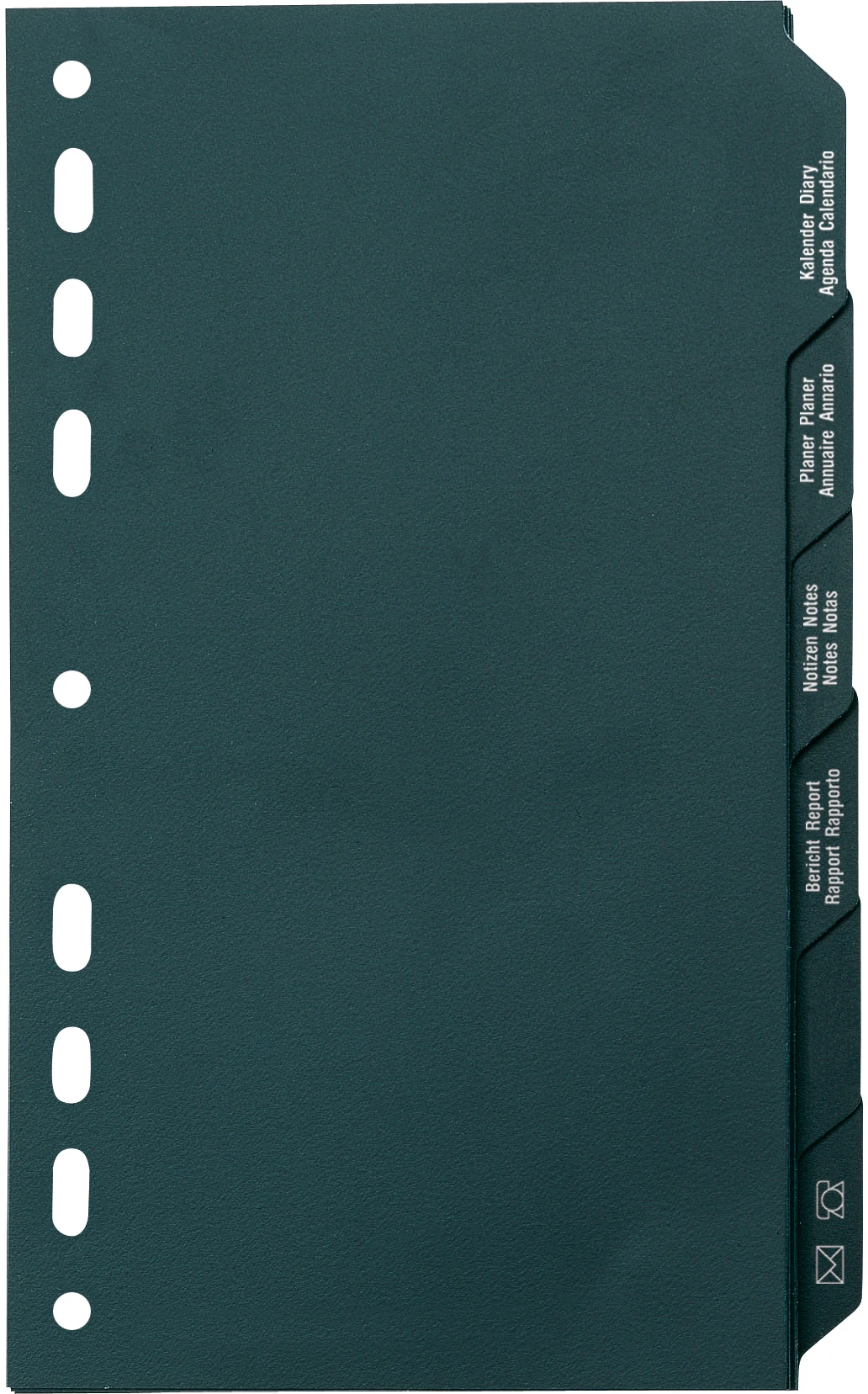 RIDOIDE Timing 1 Hauptregister 7065802.27 schwarz 6-teilig 17.6x21.7cm