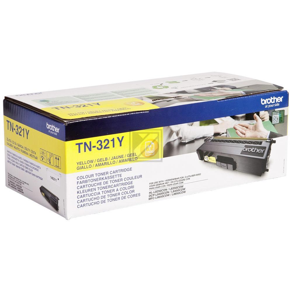 BROTHER Toner yellow TN-321Y DCP-L8400CDN 1500 Seiten