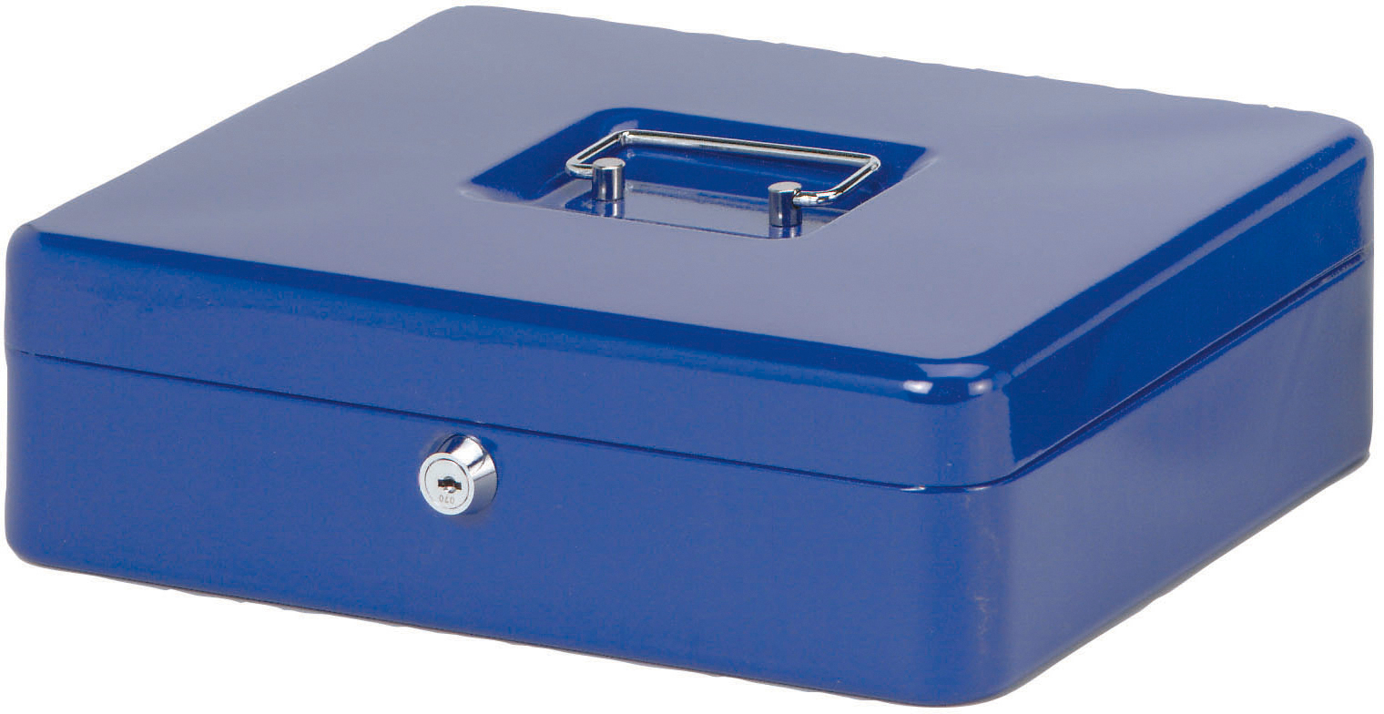MAUL Geldkassette 4 30x24,5x9cm 11.70 blau