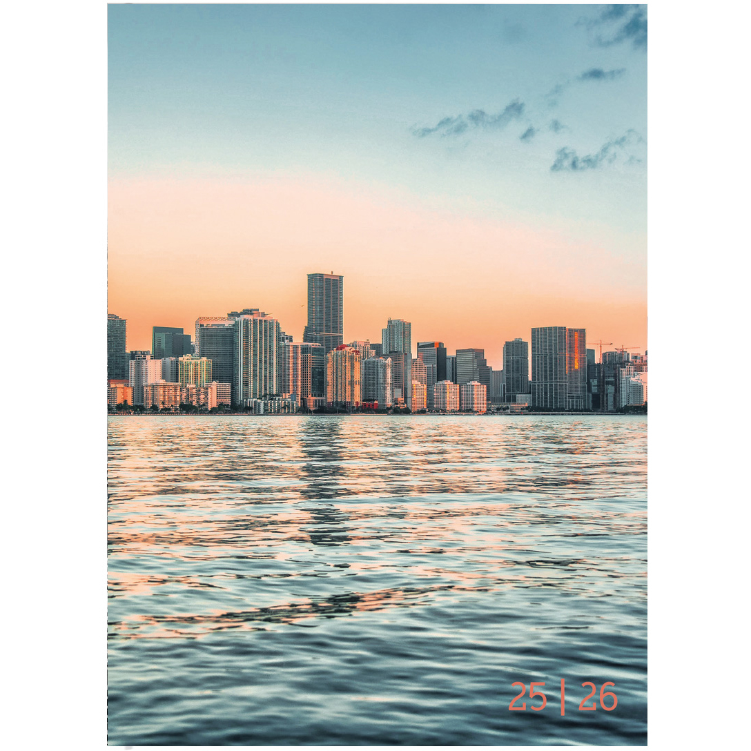 BIELLA Schüleragenda Miami 25/26 806514870026U 1T/1S 12x16.5cm