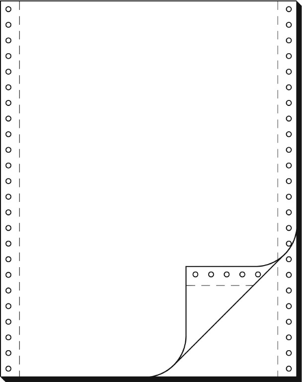 SIGEL Computerpapier blanko 12x240 32242 2-fach,SD,LP 60/57g 1000 Bl.