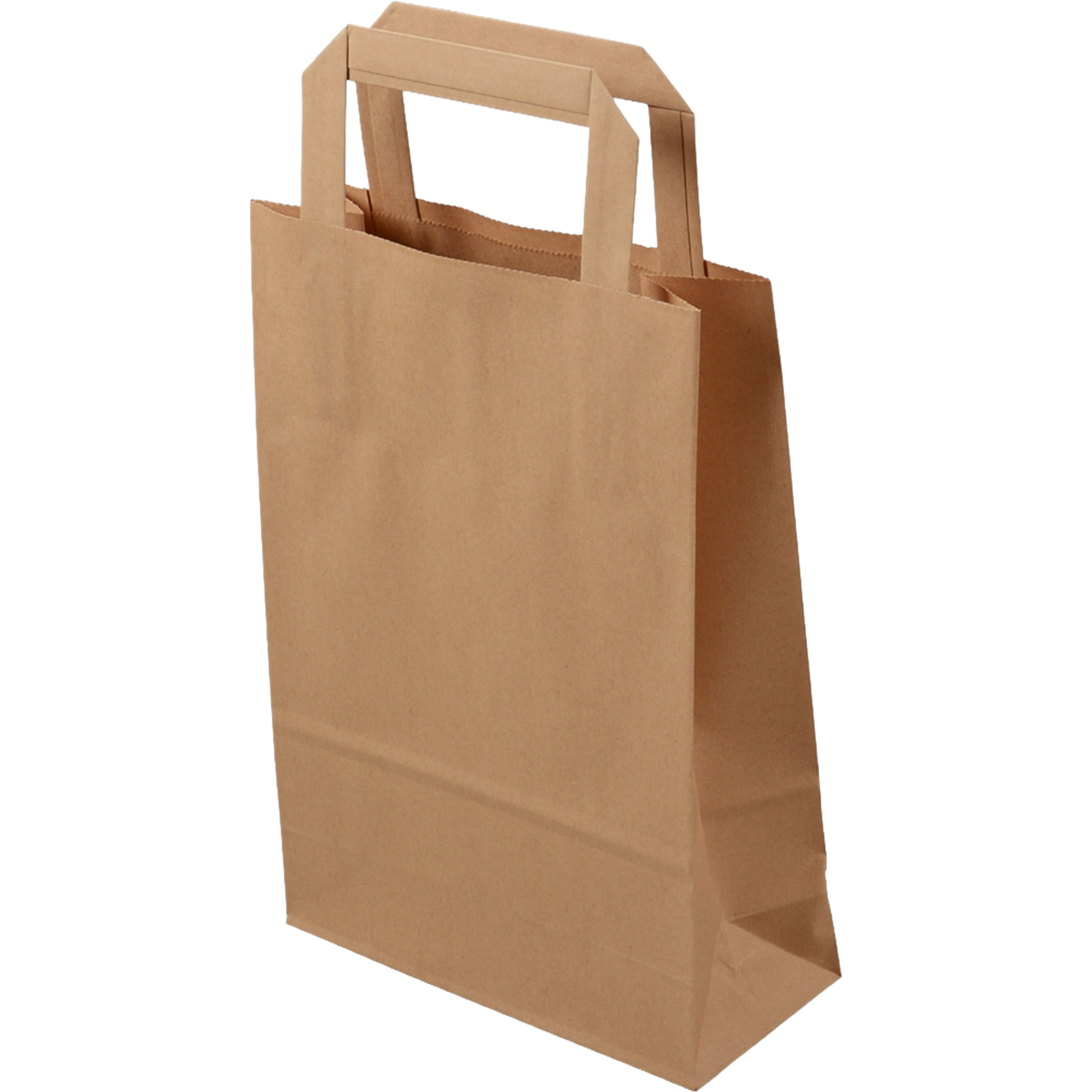 ELCO Tragetasche 18x8x26cm 7010101.25 mit Henkel, braun 50 Stück