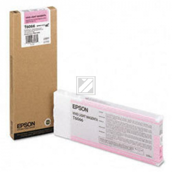 EPSON Tintenpatrone vivid light mag. T606600 Stylus Pro 4880 220ml EPSON Tintenpatrone vivid light mag. T606600 Stylus Pro 4880 220ml