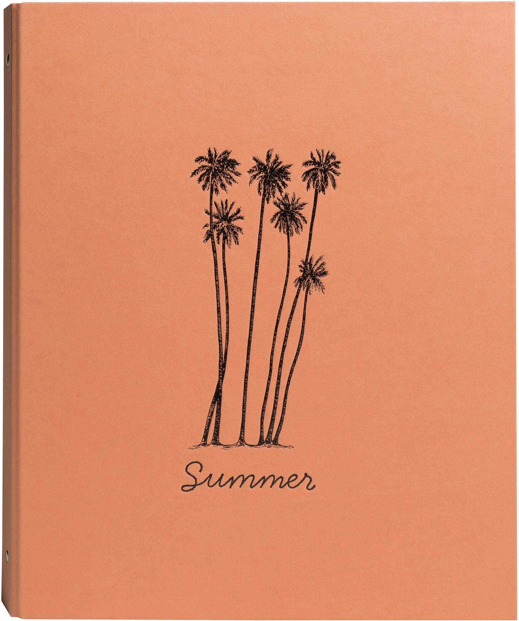 EXACOMPTA Fotoalbum Summertime 26x32cm 17046E Orange 60 Seiten