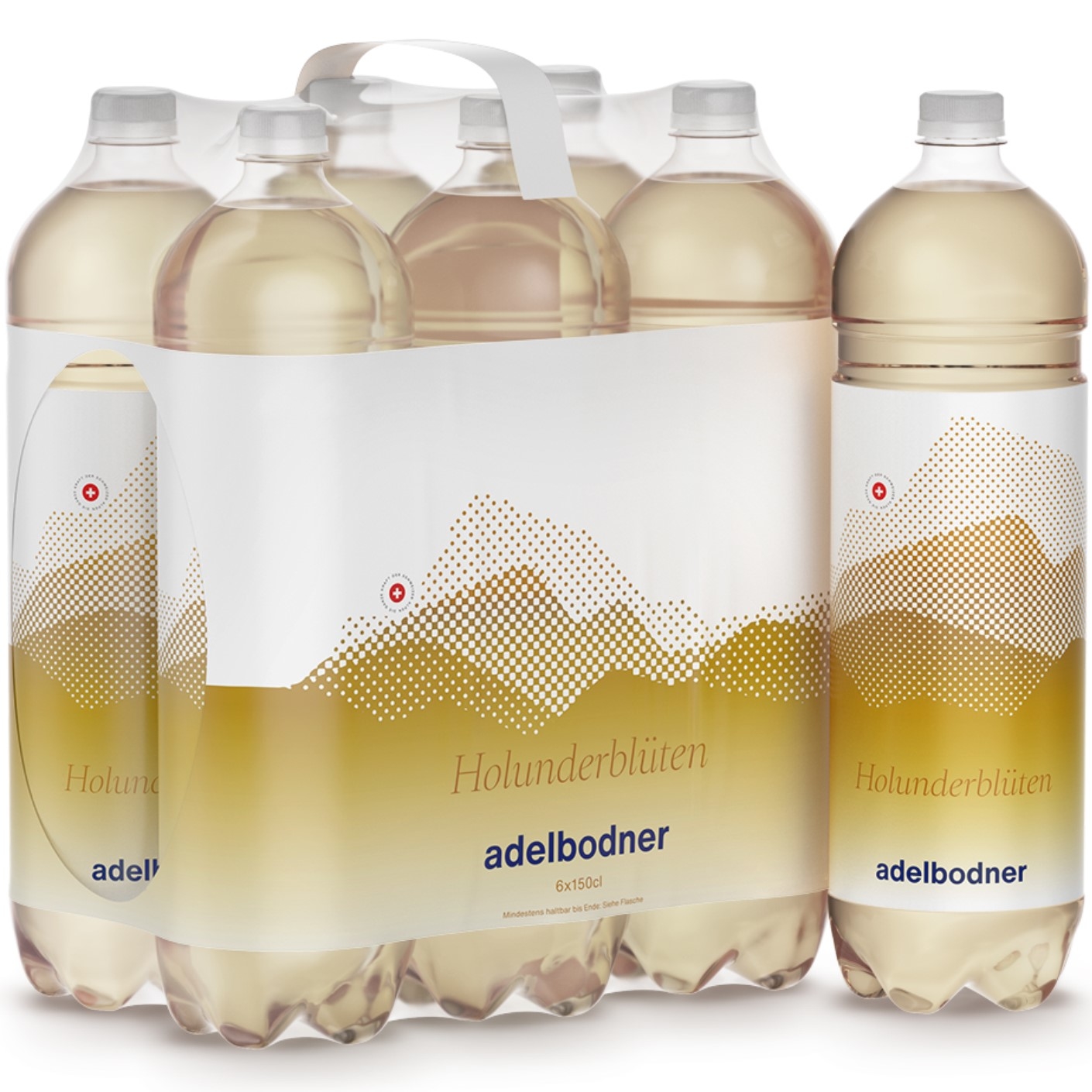ADELBODNER Holunder-Melisse 152055 150 cl, 6 Stk.