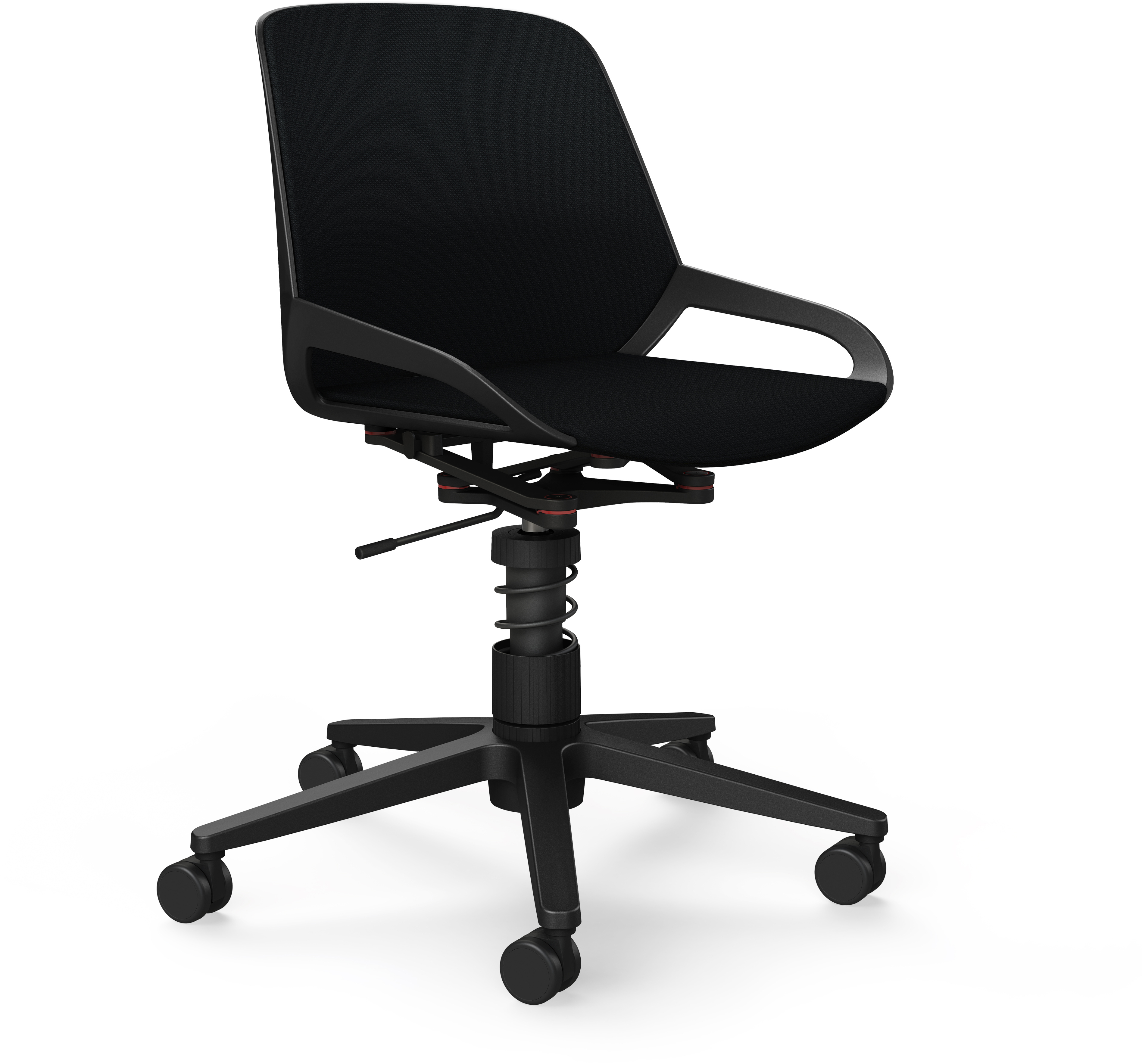 AERIS Bürodrehstuhl Numo Task 962WRSTBKCU1 schwarz/schwarz