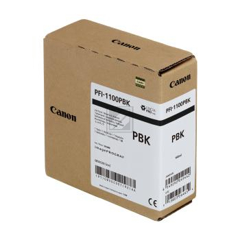 CANON Tintenpatrone photo schwarz PFI1100PB iPF PRO-2000/PRO-6000S 160ml CANON Tintenpatrone photo schwarz PFI1100PB iPF PRO-2000/PRO-6000S 160ml