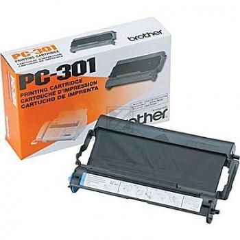BROTHER Druckkassette m. Filmrolle PC-301 Fax-910 235 Seiten BROTHER Druckkassette m. Filmrolle PC-301 Fax-910 235 Seiten