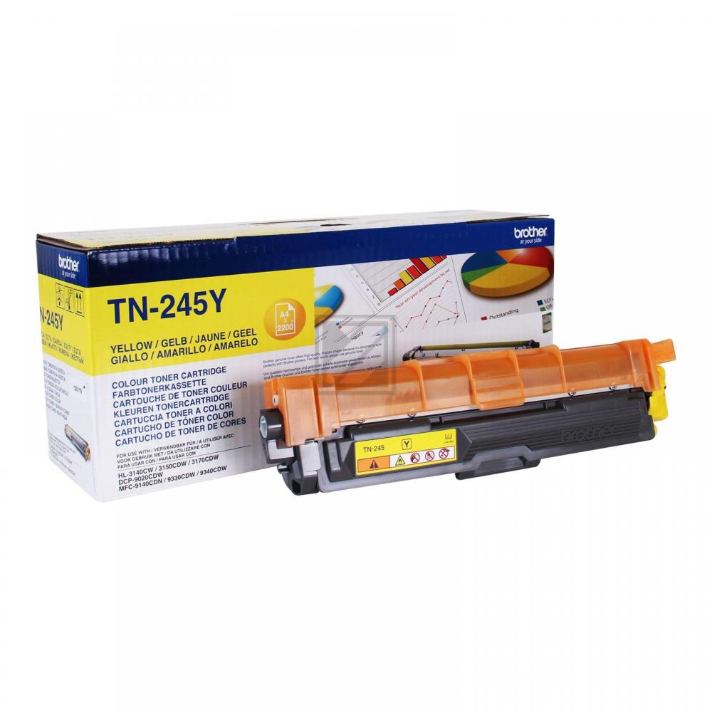 BROTHER Toner yellow TN-245Y HL-3140/3170 2200 Seiten BROTHER Toner yellow TN-245Y HL-3140/3170 2200 Seiten