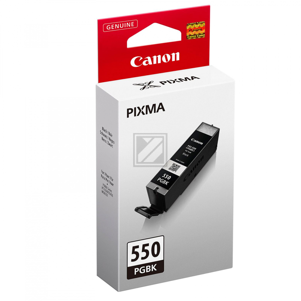 CANON Tintenpatrone pigm.schwarz PGI-550PGBK PIXMA MG5450 15ml