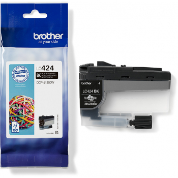 BROTHER Tintenpatrone schwarz LC-424BK DCP-J1200 750 Seiten BROTHER Tintenpatrone schwarz LC-424BK DCP-J1200 750 Seiten