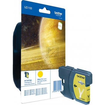 BROTHER Tintenpatrone yellow LC-1100Y MFC-6490CW 325 Seiten BROTHER Tintenpatrone yellow LC-1100Y MFC-6490CW 325 Seiten