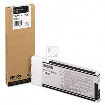 EPSON Tintenpatrone photo black T606100 Stylus Pro 4880 220ml EPSON Tintenpatrone photo black T606100 Stylus Pro 4880 220ml