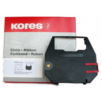 KORES Farbband correctable schwarz Gr.186C Olympia Carrera/Butec 8mm/195m