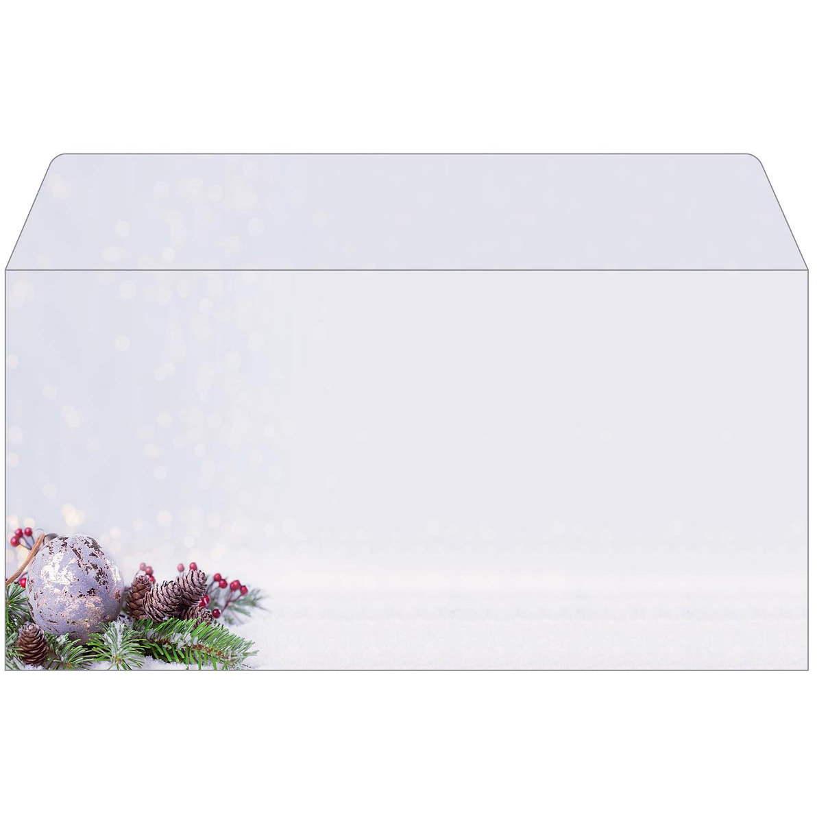SIGEL Couvert Weihnachten C6/5 DU443 90g, Charmful Christmas 25Stk.