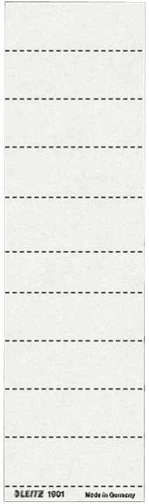 LEITZ Hängemappen-Etiketten 60x21mm 19010001 weiss 100 Stück