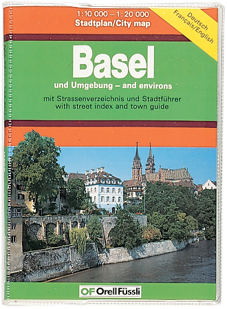 ORELL-FÜSSLI Taschenplaner 11x17cm 783905706710 Basel 1:12'000 ORELL-FÜSSLI Taschenplaner 11x17cm 783905706710 Basel 1:12'000