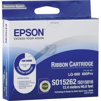 EPSON Farbband Nylon schwarz S015262 LQ 2550 (S015016) 2 Mio.Z. EPSON Farbband Nylon schwarz S015262 LQ 2550 (S015016) 2 Mio.Z.