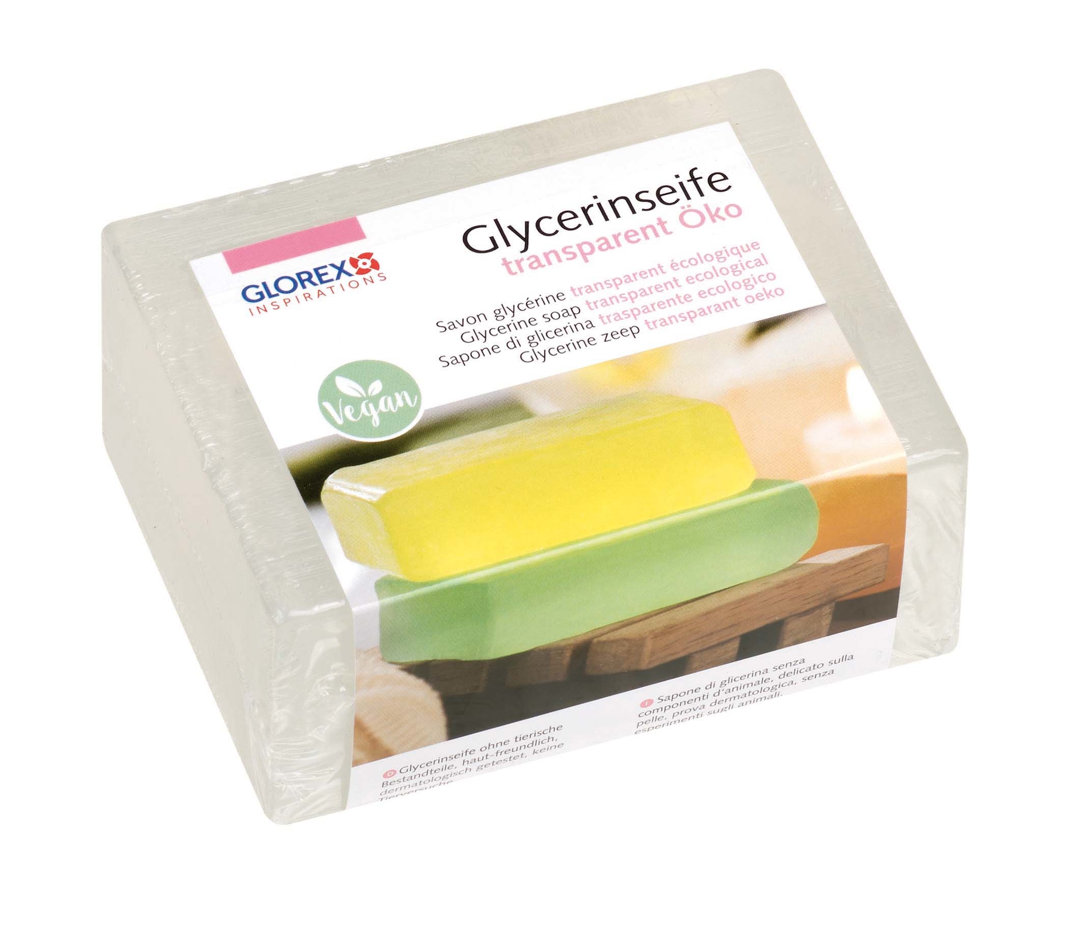 GLOREX Glycerin Seife Öko 500g 61600121 transparent