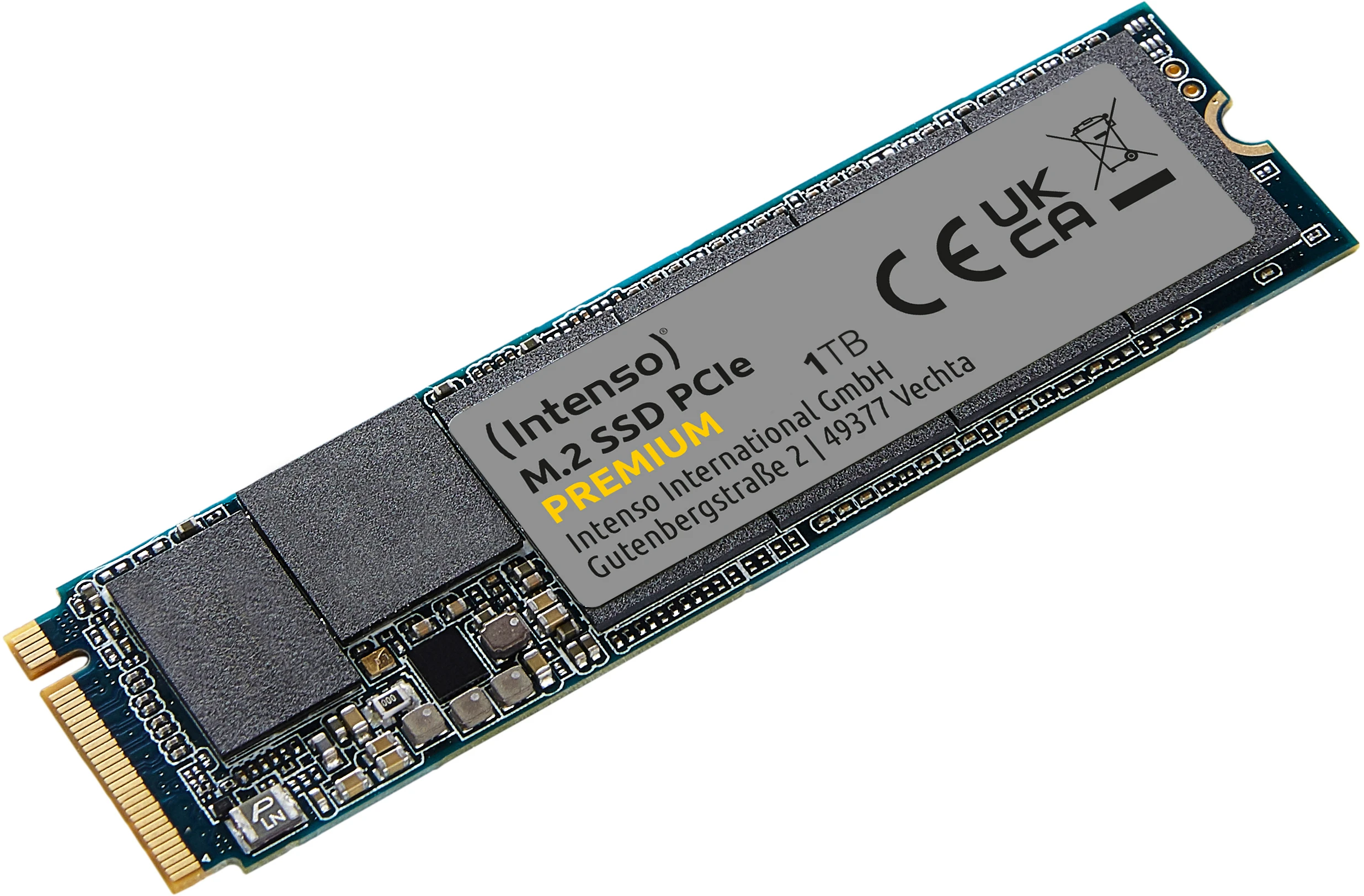 INTENSO M.2 SSD Premium 1TB 3835460 PCIe, m.2 2280