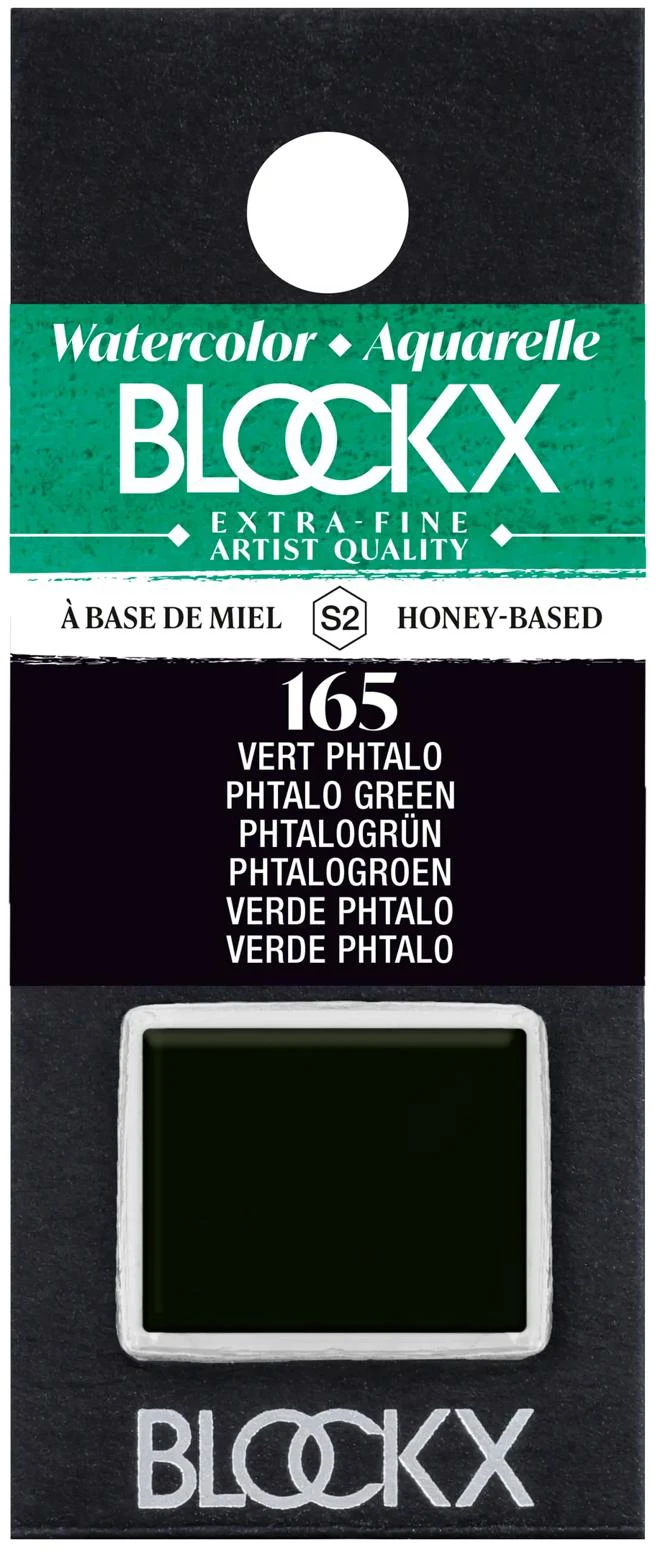 BLOCKX Aquarellfarbe 1.5ml 41165BXC phtalogrün