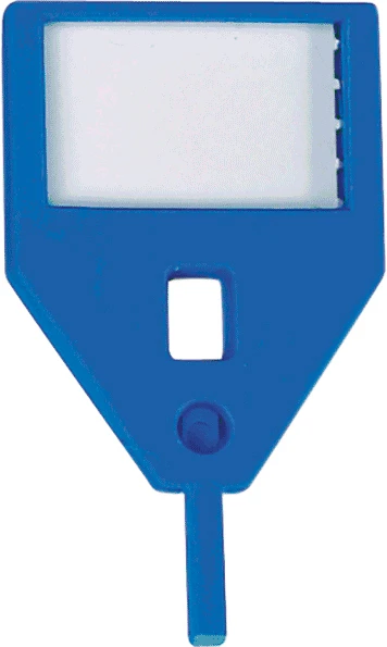 RIEFFEL SWITZERLAND Schlüssel-Anhänger KyStor A15734 blau