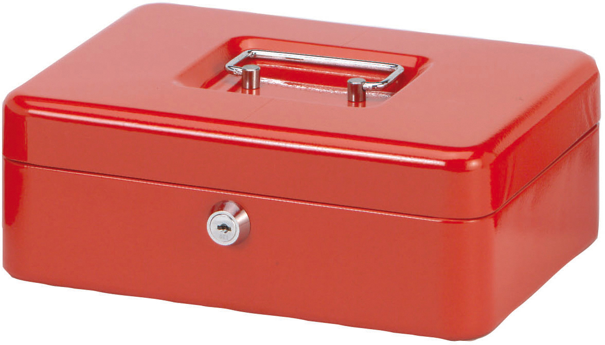 MAUL Geldkassette 3 25x19,1x9cm 9.70 rot