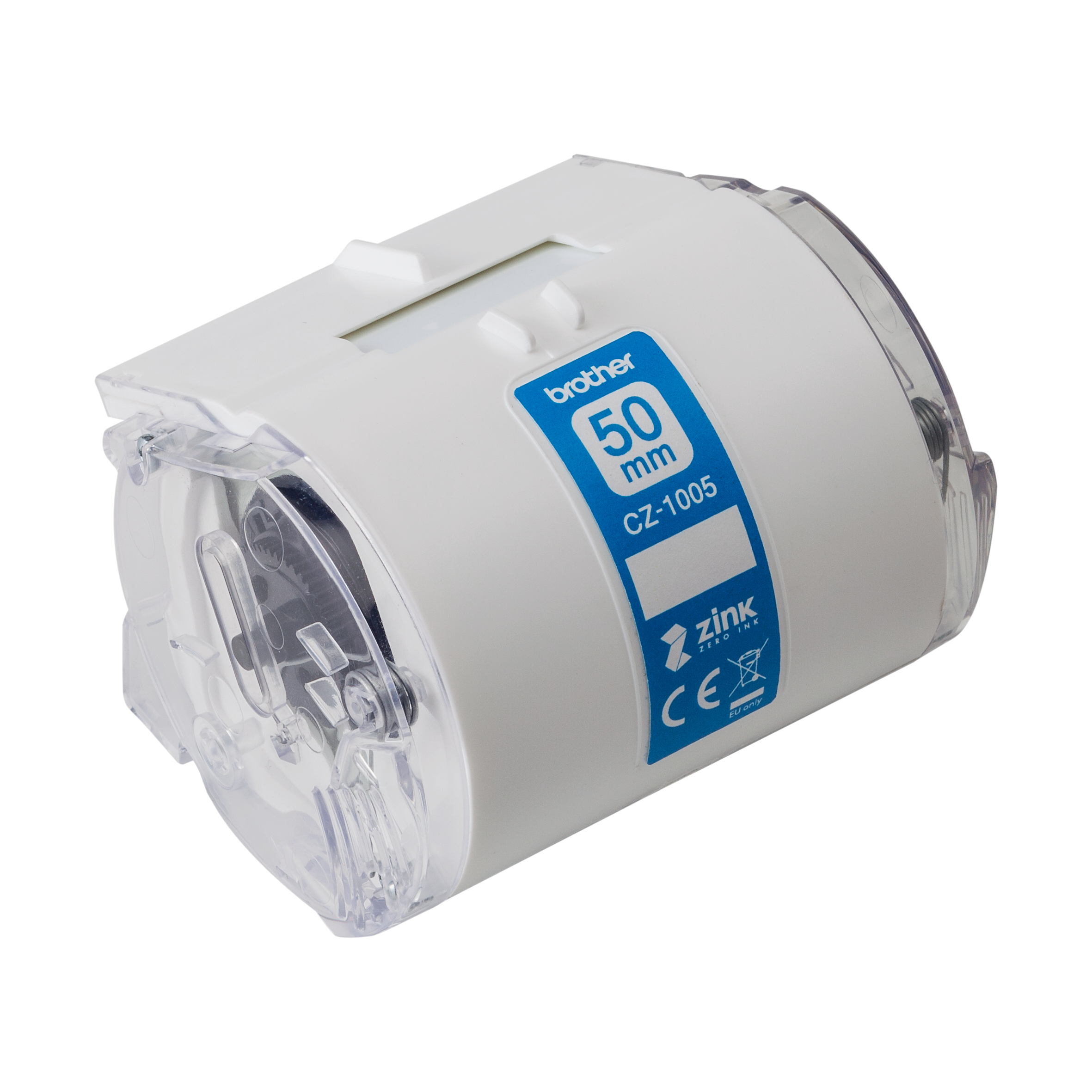 PTOUCH Colour Paper Tape 50mm/5m CZ-1005 VC-500W Compact Label Printer