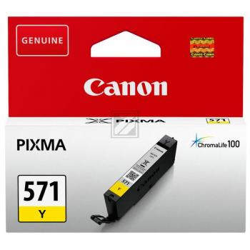 CANON Tintenpatrone yellow CLI-571Y PIXMA MG5750 7ml CANON Tintenpatrone yellow CLI-571Y PIXMA MG5750 7ml