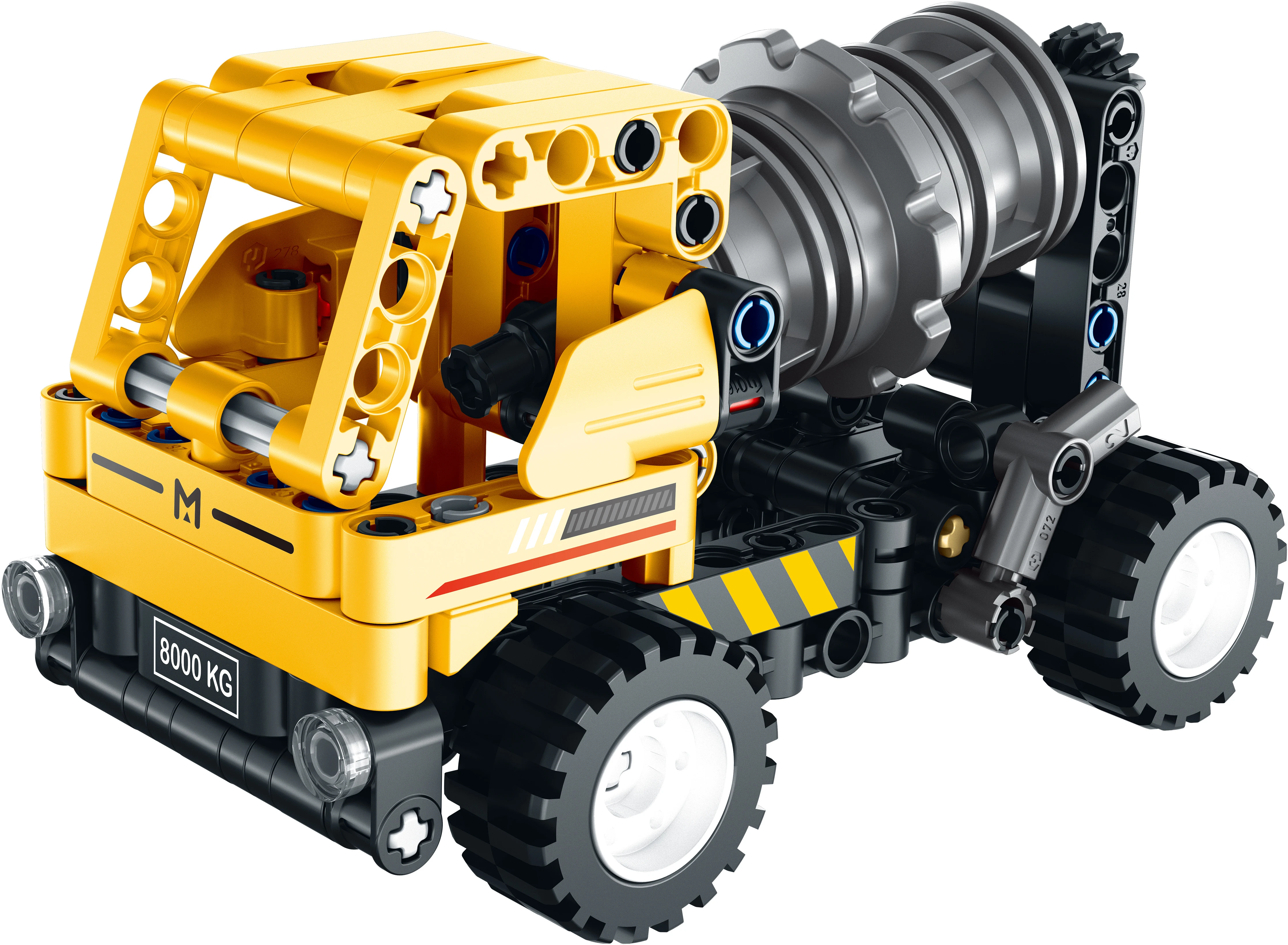 IM.MASTER Building Block Cement Truck 6866DBX 118 pcs