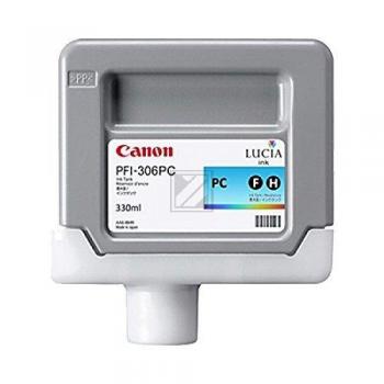 CANON Tintenpatrone photo cyan PFI306PC iPF 8300 330ml CANON Tintenpatrone photo cyan PFI306PC iPF 8300 330ml