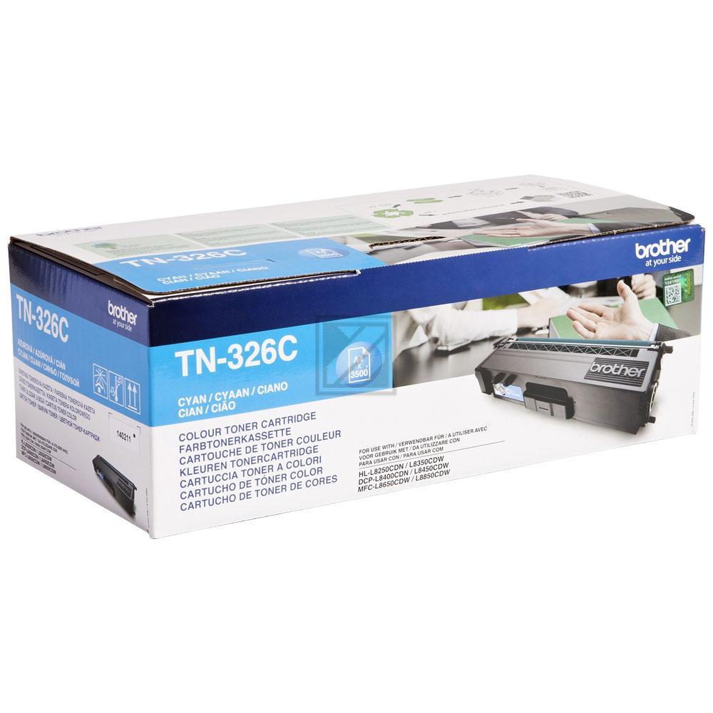 BROTHER Toner HY cyan TN-326C DCP-L8400CDN 3500 Seiten