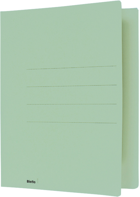 BIELLA Einlagemappe A4 25040030U grün 240g/m2 100 Stück