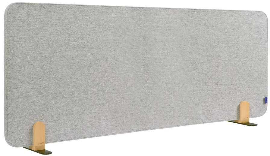 LEGAMASTER Tischtrennwand 160x60cm 7-209832 ELEMENTS, grau, Standfuss