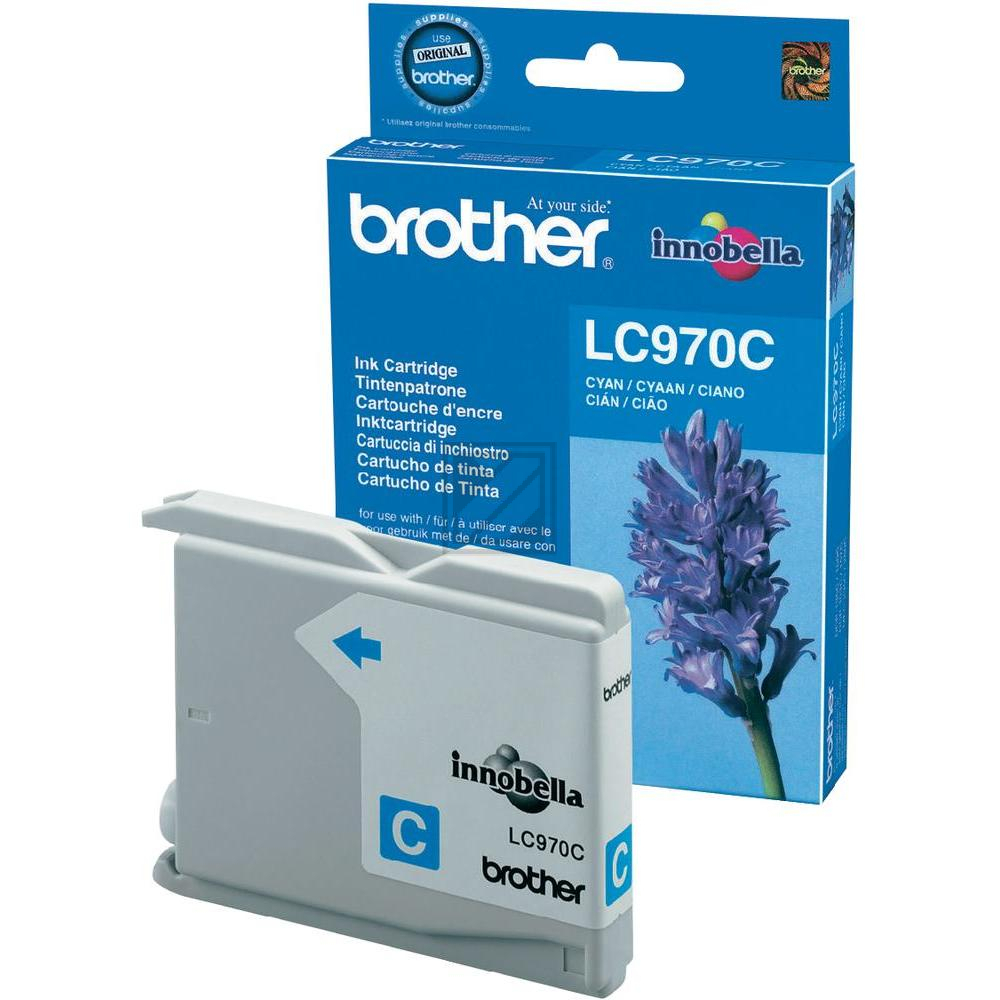 BROTHER Tintenpatrone cyan LC-970C MFC-260C 300 Seiten