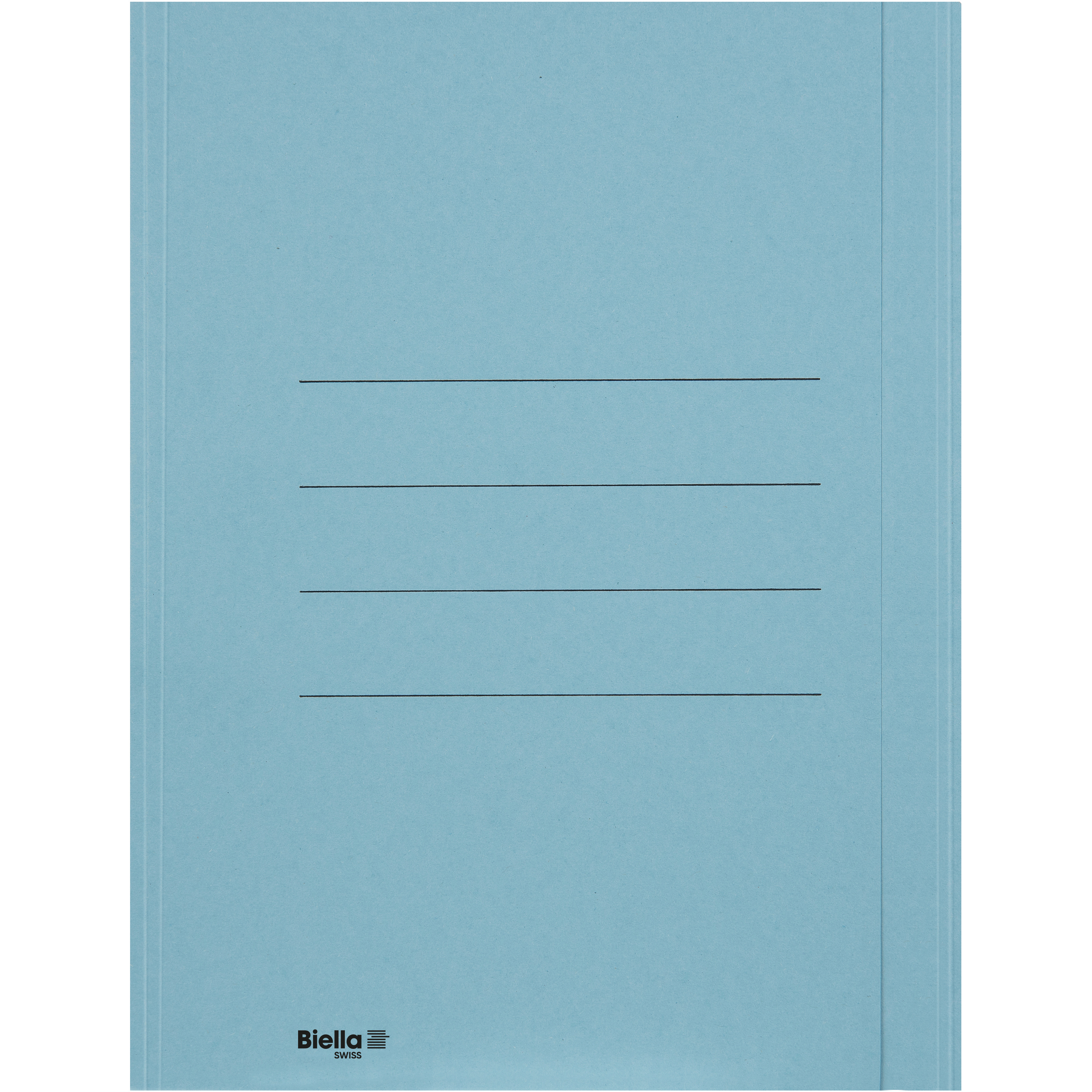 BIELLA Einlagemappe m. Klappe A4 25040105U blau 240g/m2 50 Stück